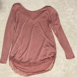 Pink long sleeve